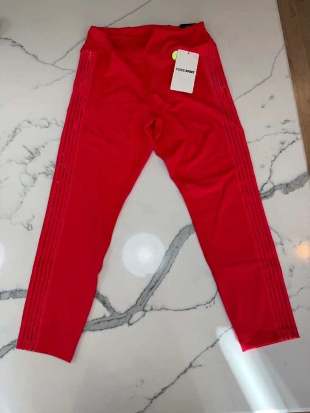 Victoria's Secret PINK Sport Ultimate Red High Waist 7/8 Leggings L